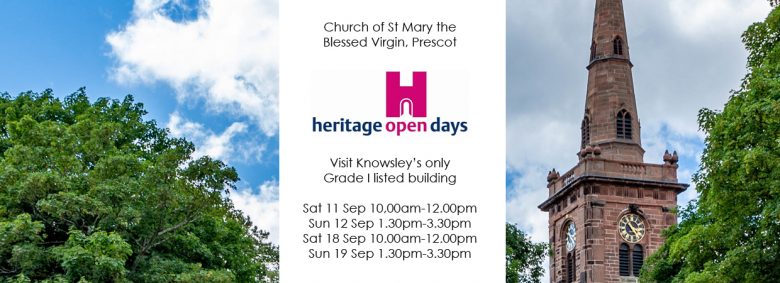 Explore Prescot Parish Church for Heritage Open Days