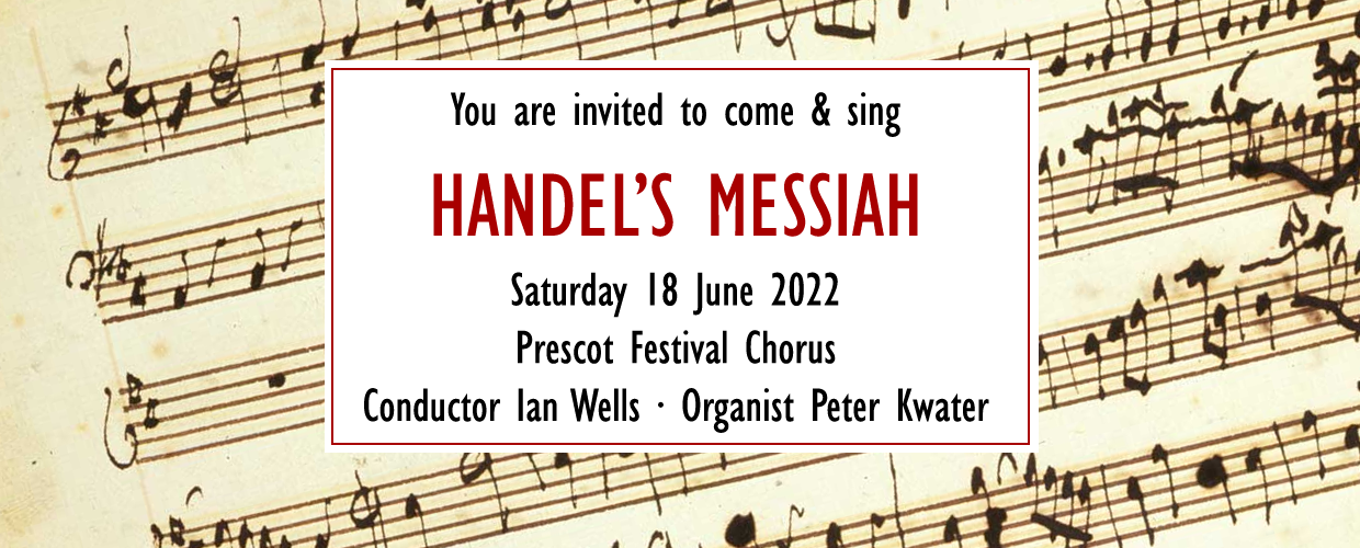 Come & Sing Handel’s Messiah