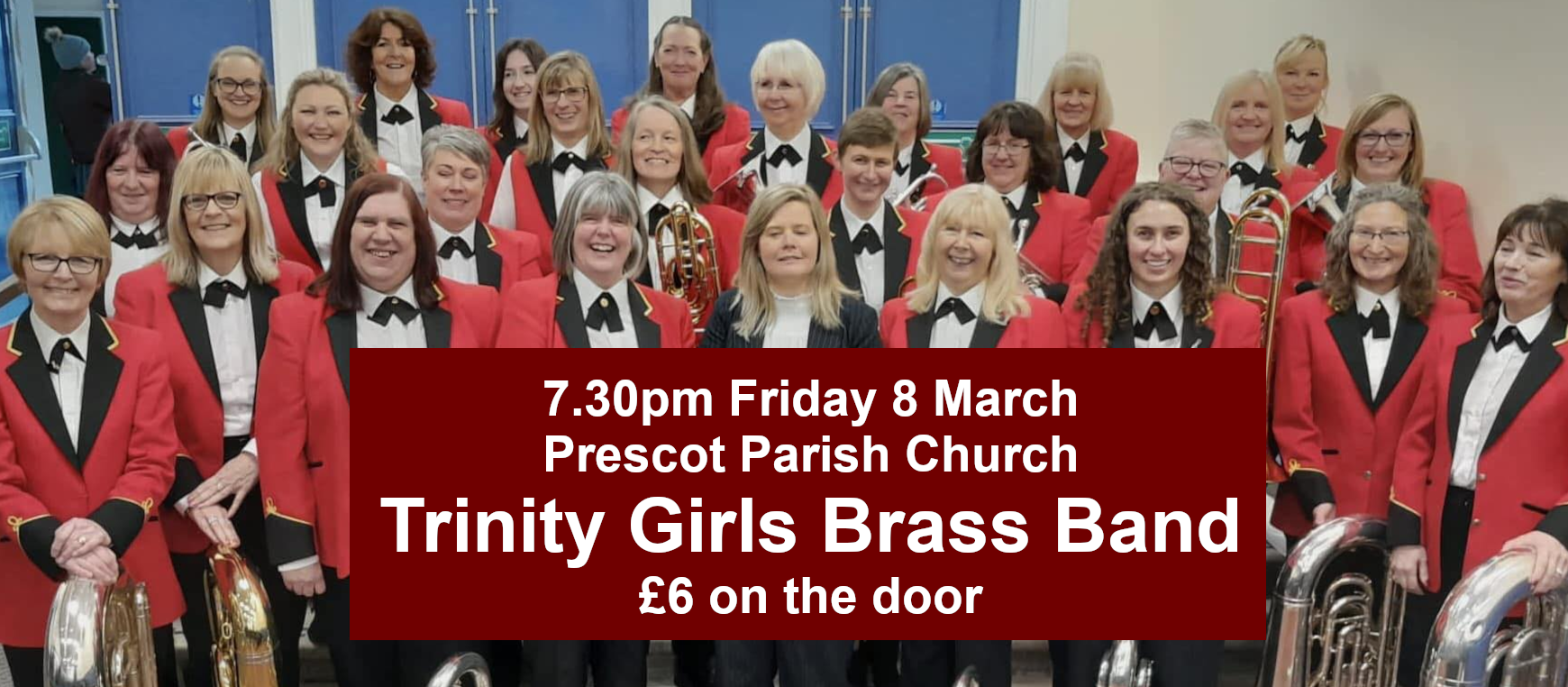 Trinity Girls Brass Band in Concert, 8 March