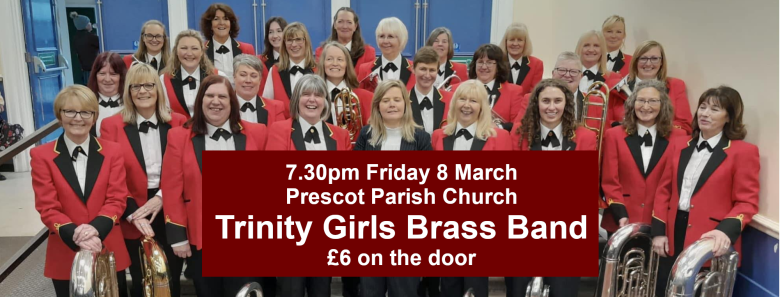 Trinity Girls Brass Band in Concert, 8 March